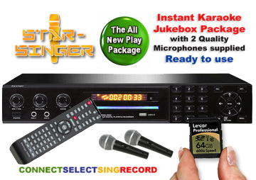 Starsinger Play Karaoke Package - Click here for more info