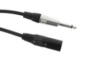 Standard Jack to Male XLR Cable Speaker Cable