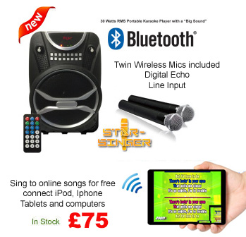 B6 Bluetooth Karaoke System 