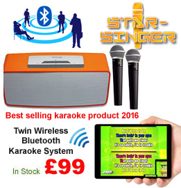 Starsinger Tia Bluetooth Karaoke
